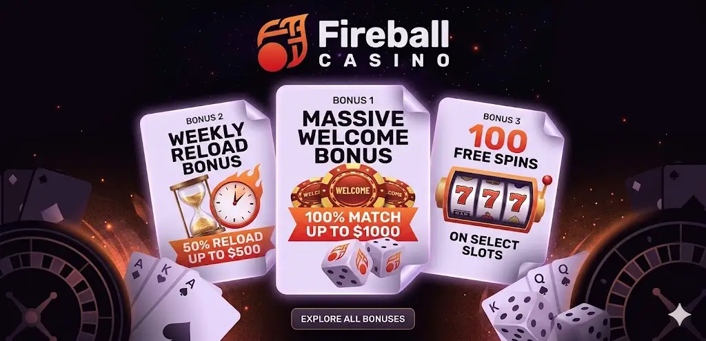 Fireball Casino bónuszok és promóciók